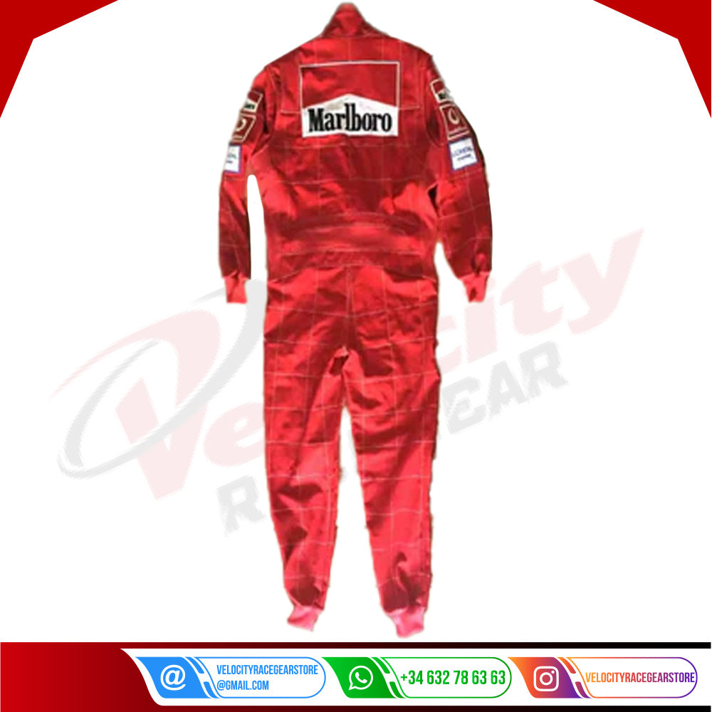 2004 Michael Schumacher Ferrari F1 Embroidered Racing Suit - Velocity Racegear-2004 Michael Schumacher Ferrari F1 Embroidered Racing Suit - Velocity Racegear-F1 Racing Suit