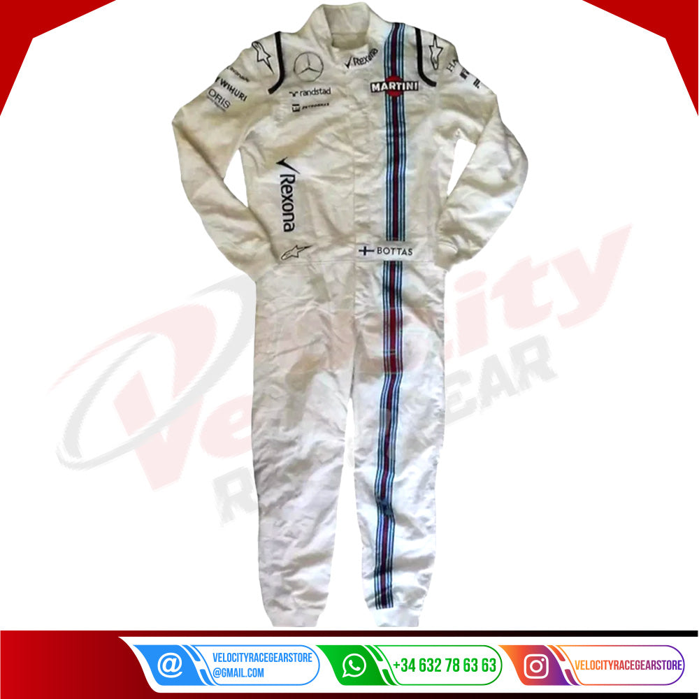 2016 Valtteri Bottas Martini F1 Race suit - Velocity Racegear-2016 Valtteri Bottas Martini F1 Race suit KIDS - Velocity Racegear-F1 Racing Suit
