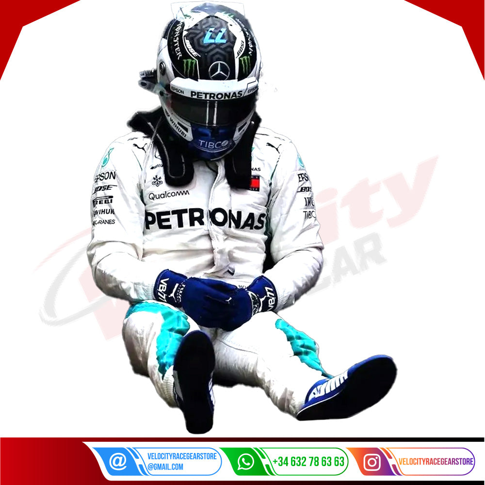 2018 Valtteri Bottas Mercedes AMG F1 Race Suit - Velocity Racegear-2018 Valtteri Bottas Mercedes AMG F1 Race Suit KIDS - Velocity Racegear-F1 Racing Suit
