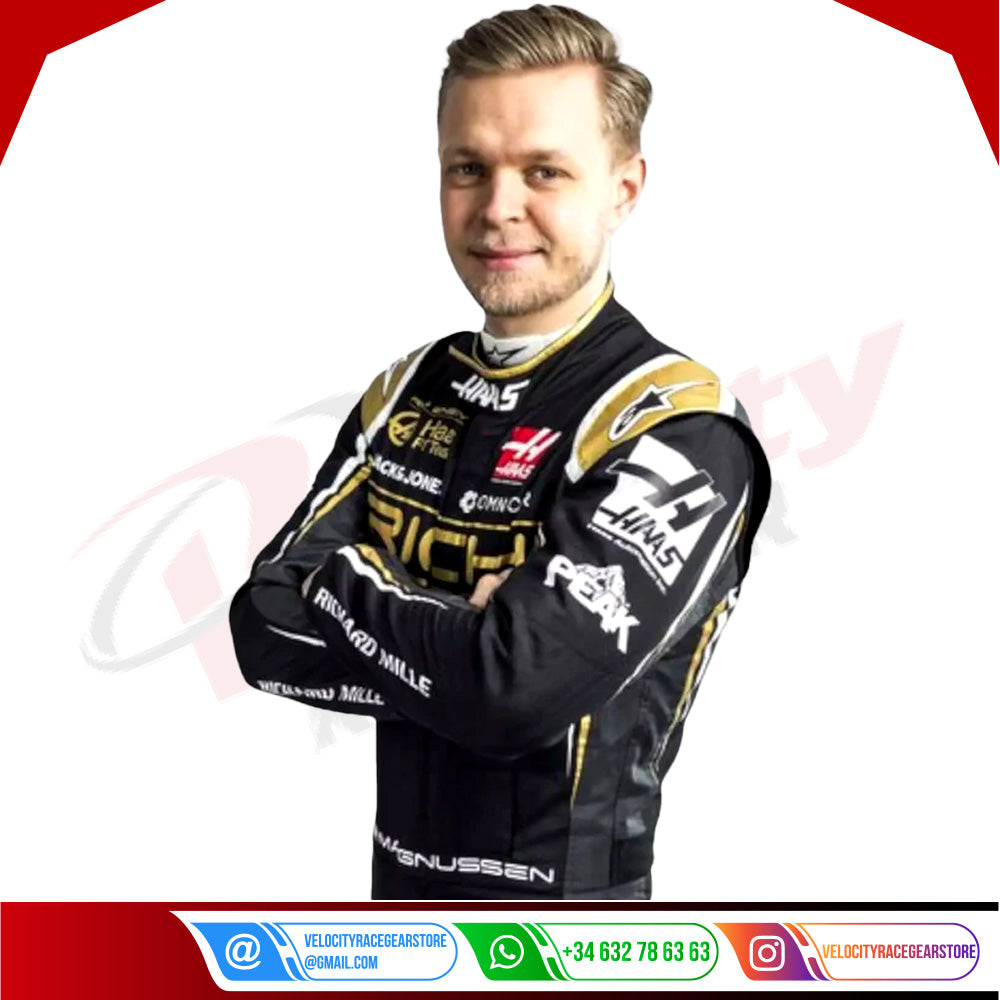 2019 Kevin Magnussen Haas F1 Race Suit - Velocity Racegear-2019 Kevin Magnussen Haas F1 Race Suit KIDS - Velocity Racegear-F1 Racing Suit