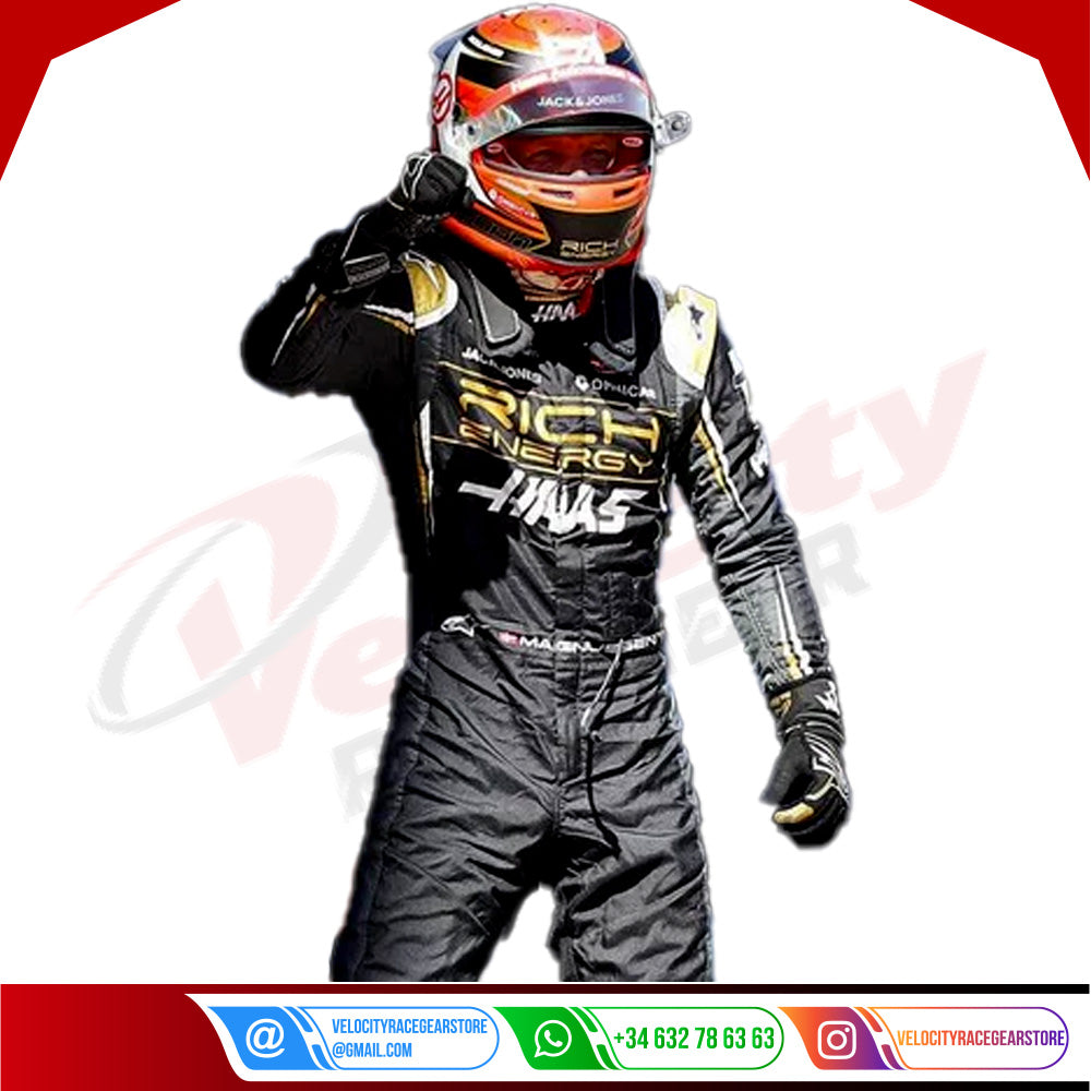 2019 Kevin Magnussen Haas F1 Race Suit - Velocity Racegear-2019 Kevin Magnussen Haas F1 Race Suit KIDS - Velocity Racegear-F1 Racing Suit