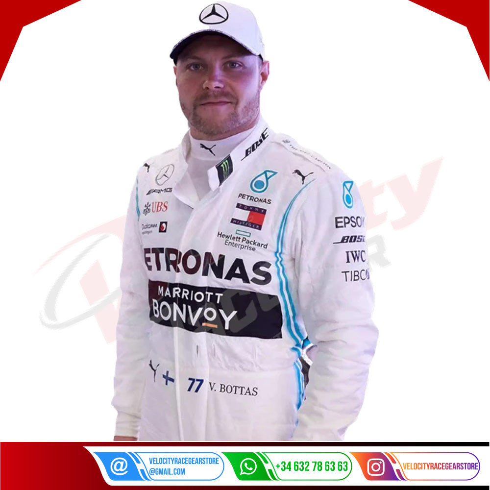 2019 Valtteri Bottas Mercedes AMG F1 Race Suit - Velocity Racegear-2019 Valtteri Bottas Mercedes AMG F1 Race Suit - Velocity Racegear-F1 Racing Suit
