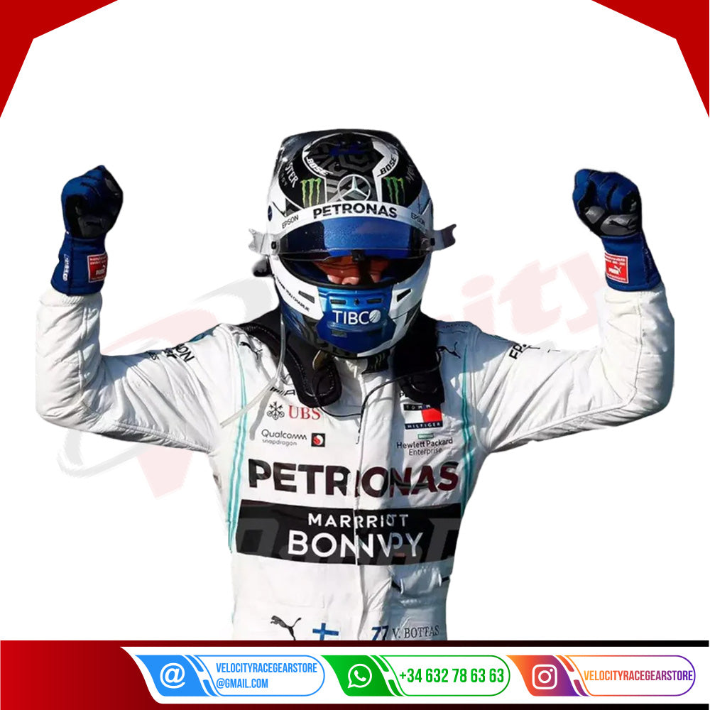 2019 Valtteri Bottas Mercedes AMG F1 Race Suit - Velocity Racegear-2019 Valtteri Bottas Mercedes AMG F1 Race Suit - Velocity Racegear-F1 Racing Suit