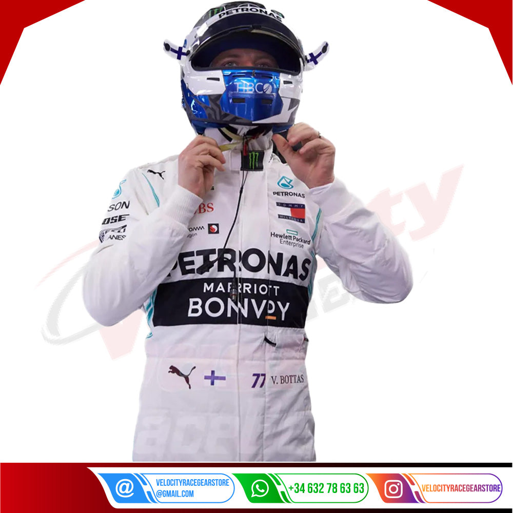 2019 Valtteri Bottas Mercedes AMG F1 Race Suit - Velocity Racegear-2019 Valtteri Bottas Mercedes AMG F1 Race Suit - Velocity Racegear-F1 Racing Suit