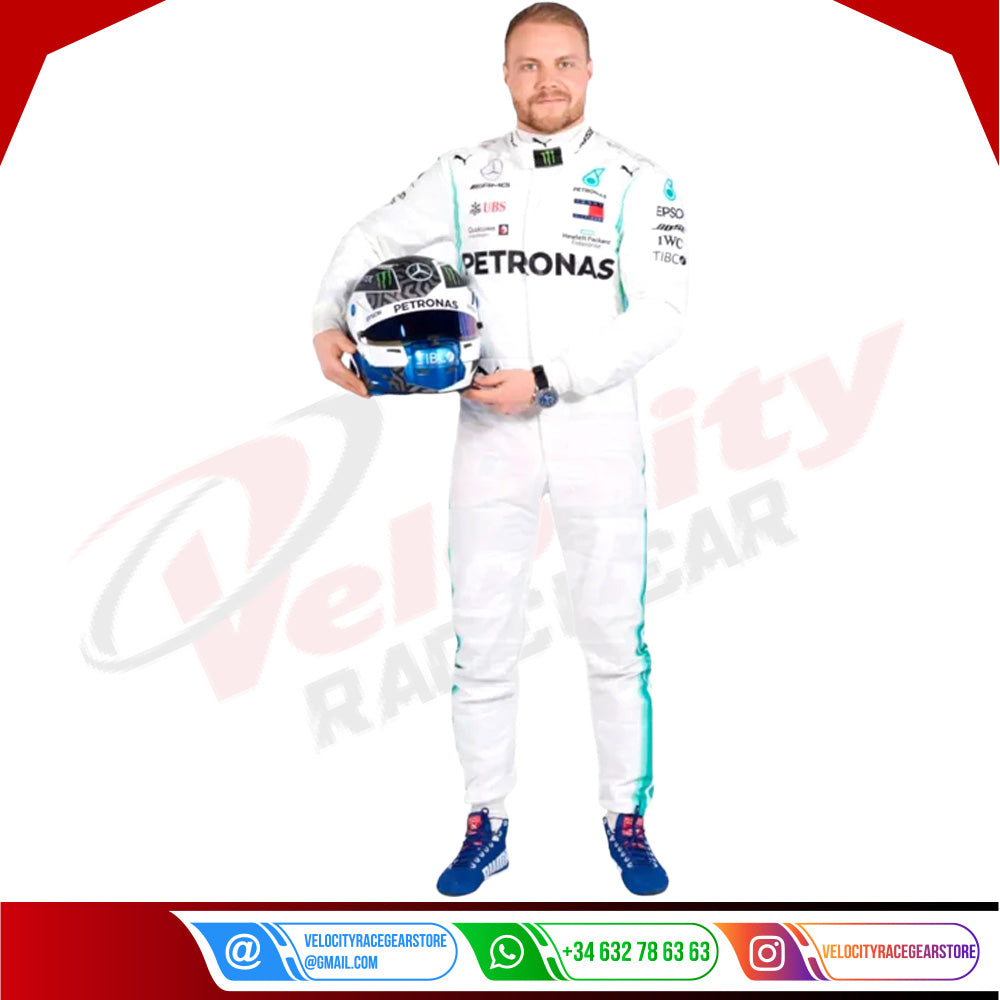 2019 Valtteri Bottas Mercedes AMG F1 Race Suit - Velocity Racegear-2019 Valtteri Bottas Mercedes AMG F1 Race Suit KIDS - Velocity Racegear-F1 Racing Suit