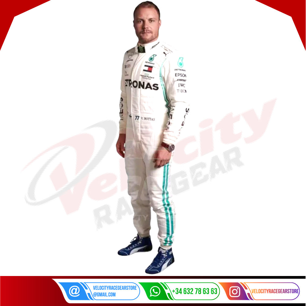 2019 Valtteri Bottas Mercedes AMG F1 Race Suit - Velocity Racegear-2019 Valtteri Bottas Mercedes AMG F1 Race Suit KIDS - Velocity Racegear-F1 Racing Suit