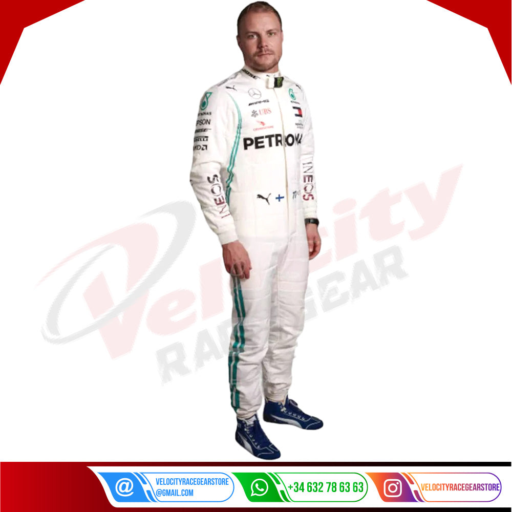 2019 Valtteri Bottas Mercedes AMG F1 Race Suit - Velocity Racegear-2019 Valtteri Bottas Mercedes AMG F1 Race Suit KIDS - Velocity Racegear-F1 Racing Suit