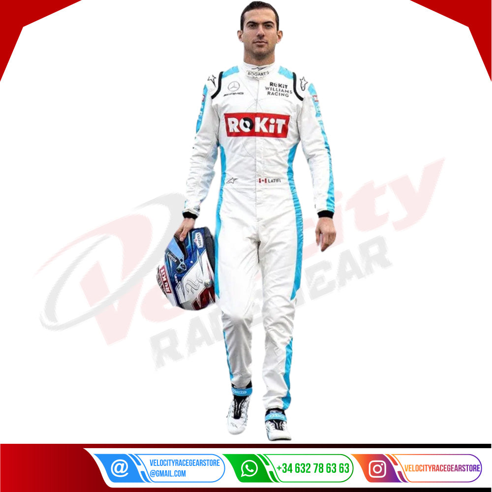 2020 George Russell Williams Racing F1 Race Suit - Velocity Racegear-2020 George Russell Williams Racing F1 Race Suit KIDS - Velocity Racegear-F1 Racing Suit