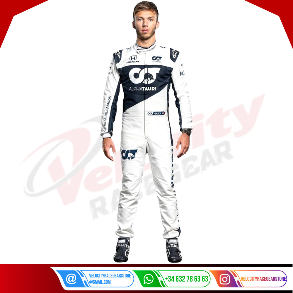 2021 AlphaTauri Pierre Gasly F1 Race Suit KIDS - Velocity Racegear-2021 AlphaTauri Pierre Gasly F1 Race Suit KIDS - Velocity Racegear-F1 Racing Suit