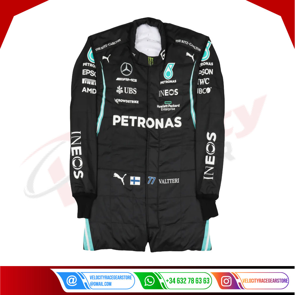 2021 Lewis Hamilton Mercedes-AMG Petronas F1 Team Replica Race Suit - Velocity Racegear-2021 Lewis Hamilton Mercedes-AMG Petronas F1 Team Replica Race Suit - Velocity Racegear-F1 Racing Suit