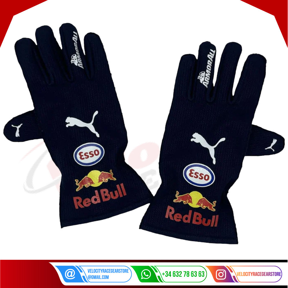 2021 Max Verstappen F1 Race Gloves - Velocity Racegear-2021 Max Verstappen F1 Race Gloves - Velocity Racegear-F1 Gloves