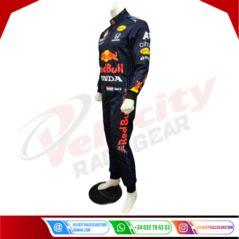2021 New Max Verstappen F1 Red Bull Racing Suit - Velocity Racegear-2021 New Max Verstappen F1 Red Bull Racing Suit - Velocity Racegear-F1 Red Bull Racing Suit