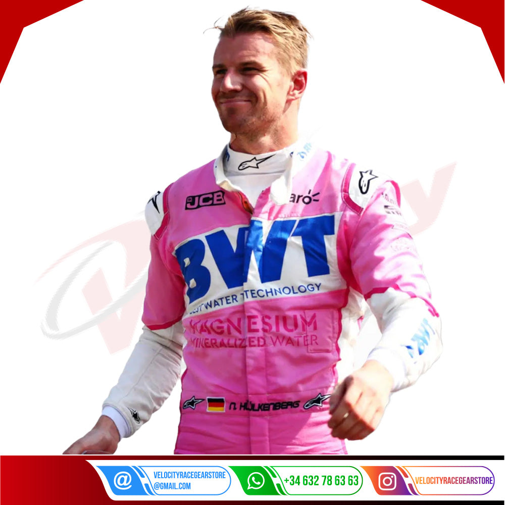 2021 Nico Hulkenberg BWT F1 Race Suit - Velocity Racegear-2021 Nico Hulkenberg BWT F1 Race Suit - Velocity Racegear-F1 Racing Suit
