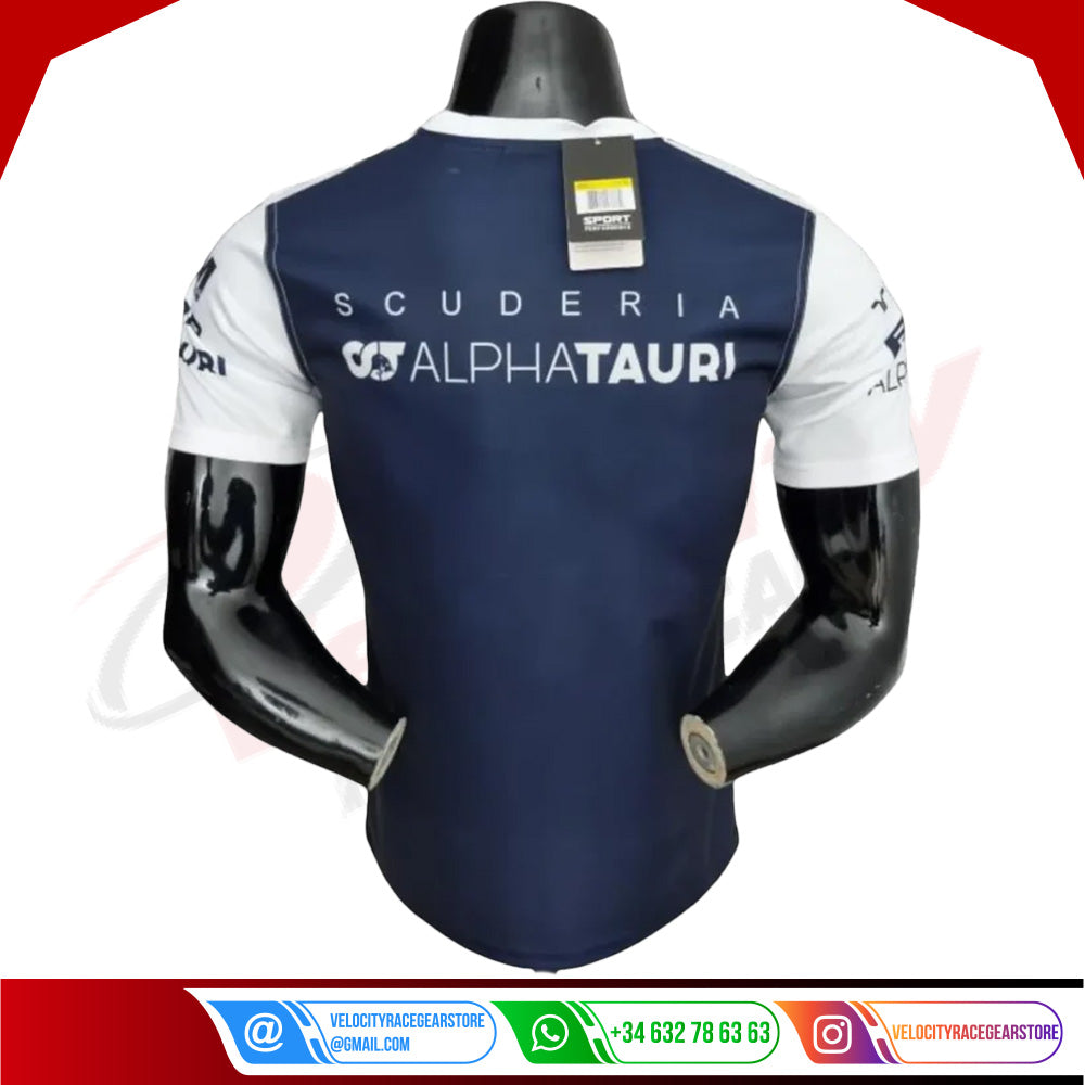 2022 ALPHATAURI F1 Crew Neck T-Shirt - Velocity Racegear-2022 ALPHATAURI F1 Crew Neck T-Shirt - Velocity Racegear-F1 Polo Shirts