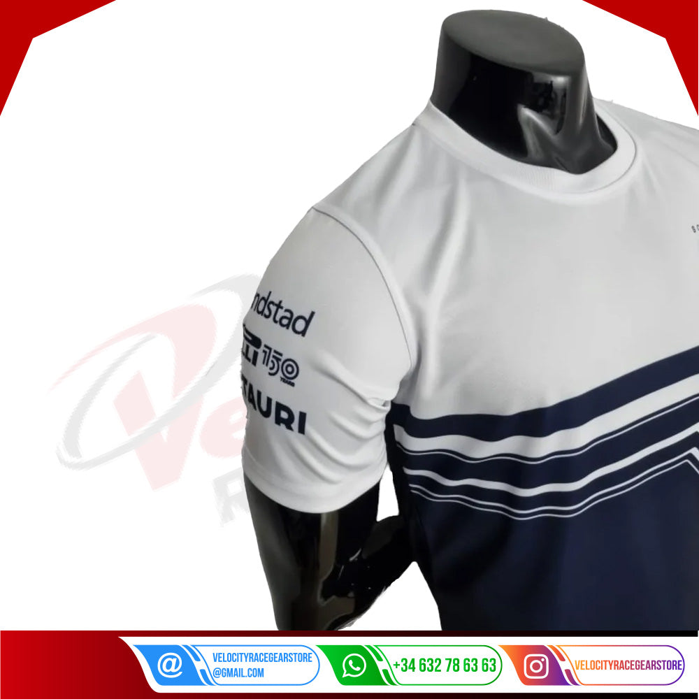 2022 ALPHATAURI F1 Crew Neck T-Shirt - Velocity Racegear-2022 ALPHATAURI F1 Crew Neck T-Shirt - Velocity Racegear-F1 Polo Shirts