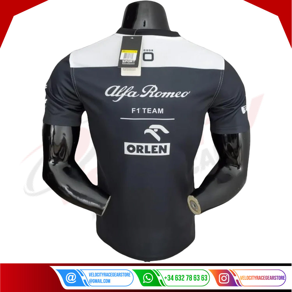 2022 Alfa Romeo Formula One T-Shirt - Velocity Racegear-2022 Alfa Romeo Formula One T-Shirt - Velocity Racegear-F1 Polo Shirts
