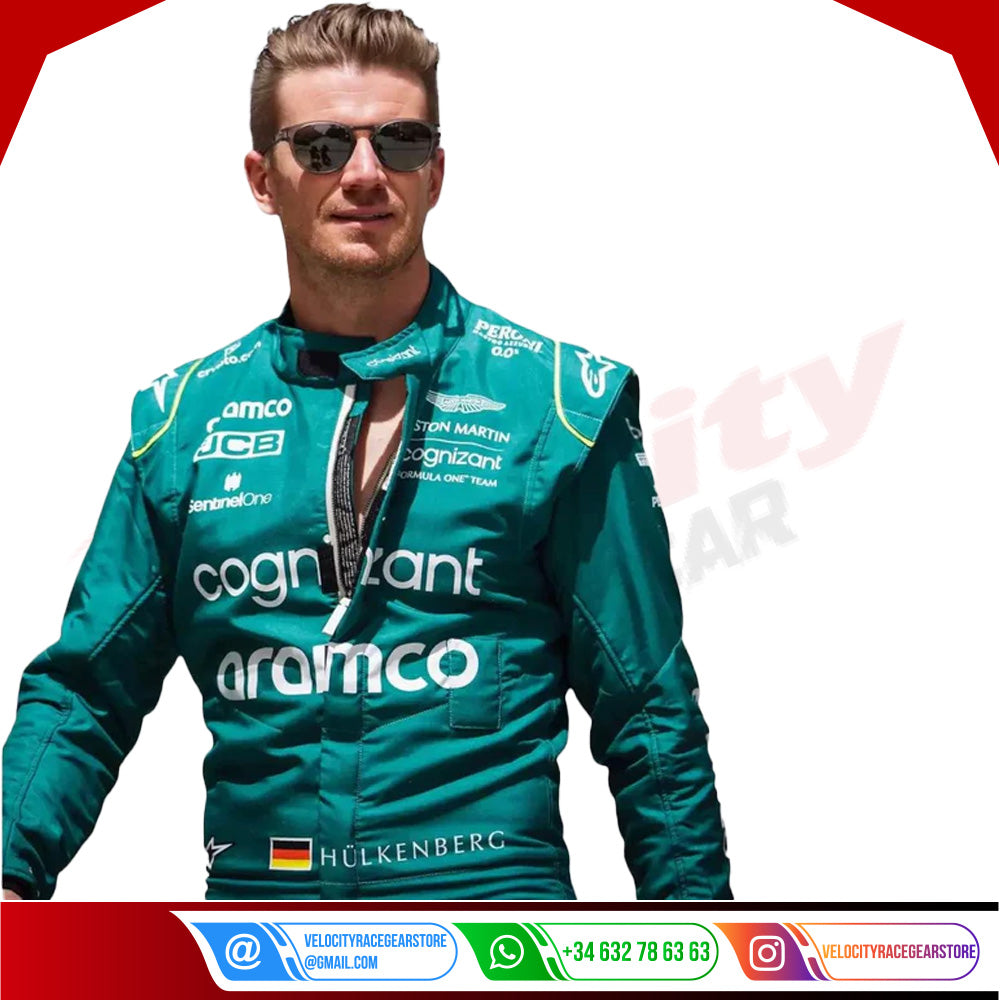 2022 Aston Martin Nico Hülkenberg F1 Race Suit | Saudi Arabian GP