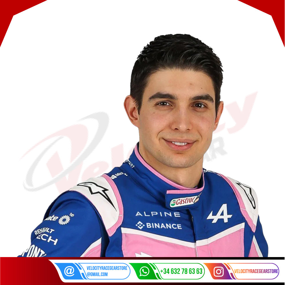2022 ESTEBAN OCON BWT F1 RACE SUIT - Velocity Racegear-2022 ESTEBAN OCON BWT F1 RACE SUIT - Velocity Racegear-F1 Racing Suit