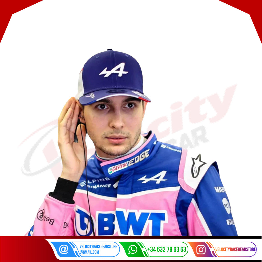 2022 ESTEBAN OCON BWT F1 RACE SUIT - Velocity Racegear-2022 ESTEBAN OCON BWT F1 RACE SUIT - Velocity Racegear-F1 Racing Suit