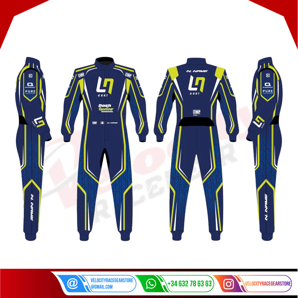 2022 Lando Norris Kart Race Suit Official - Velocity Racegear-2022 Lando Norris Kart Race Suit Official - Velocity Racegear-Kart Racing Suit