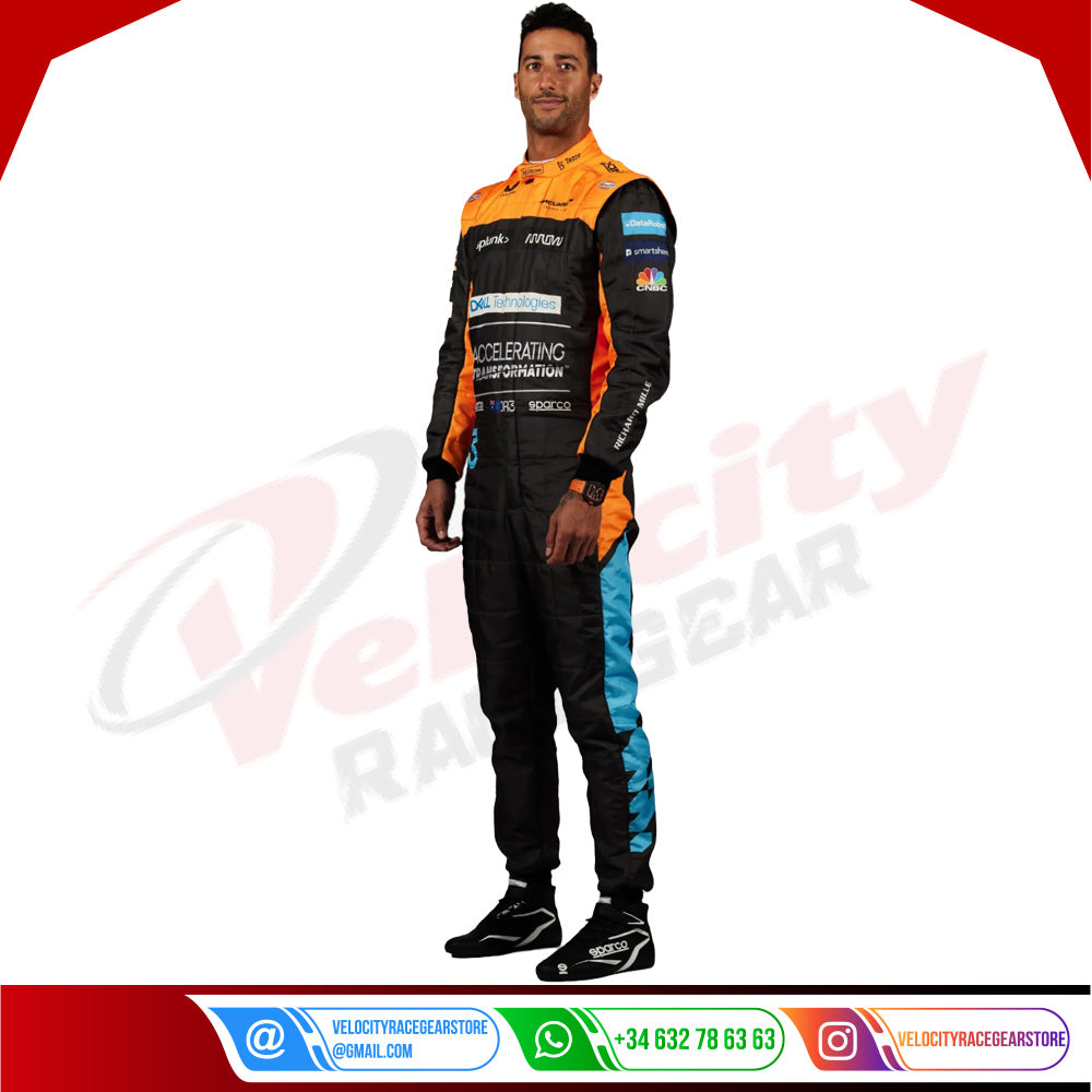2022 Lando Norris McLaren F1 Race Suit - Velocity Racegear-2022 Lando Norris McLaren F1 Race Suit - Velocity Racegear-F1 Racing Suit