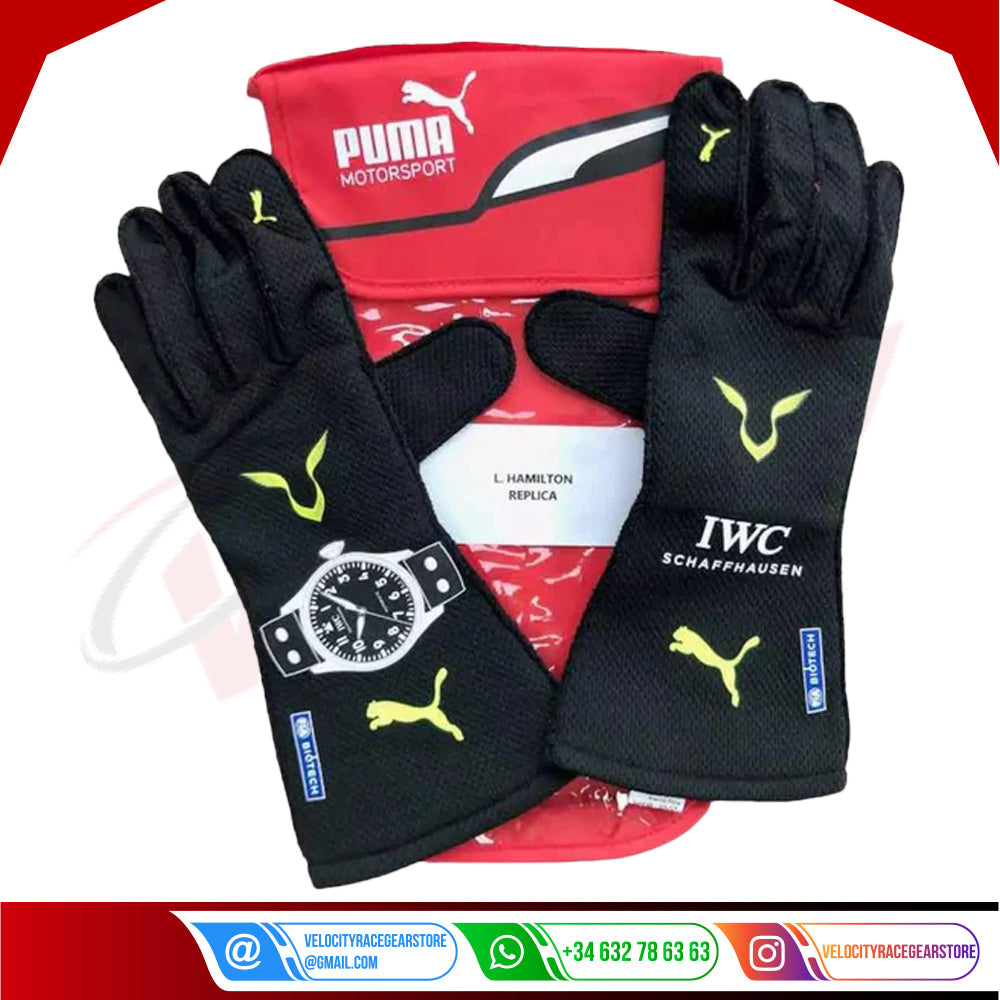 2022 Lewis Hamilton F1 Race Gloves - Velocity Racegear-2022 Lewis Hamilton F1 Race Gloves - Velocity Racegear-F1 Gloves