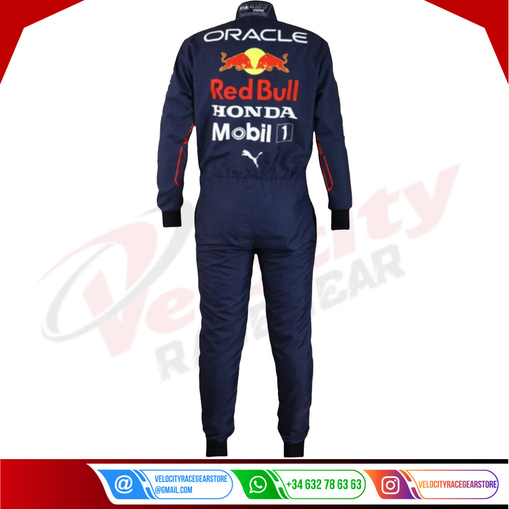 2022 Max Verstappen Red Bull F1 Race Suit - Velocity Racegear-2022 Max Verstappen Red Bull F1 Race Suit - Velocity Racegear-F1 Racing Suit
