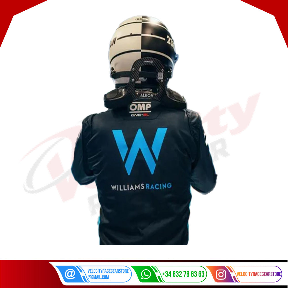 2022 Nyck de Vries Williams Racing F1 Race Suit _ Italian Grand Prix - Velocity Racegear-2022 Nyck de Vries Williams Racing F1 Race Suit _ Italian Grand Prix - Velocity Racegear-F1 Racing Suit