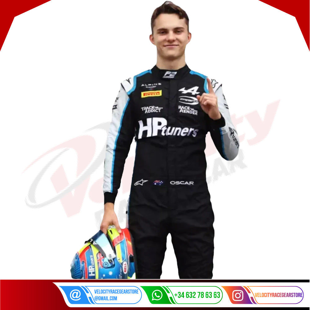 2022 Oscar Piastri Alpine F1 Race suit - Velocity Racegear-2022 Oscar Piastri Alpine F1 Race suit - Velocity Racegear-F1 Racing Suit