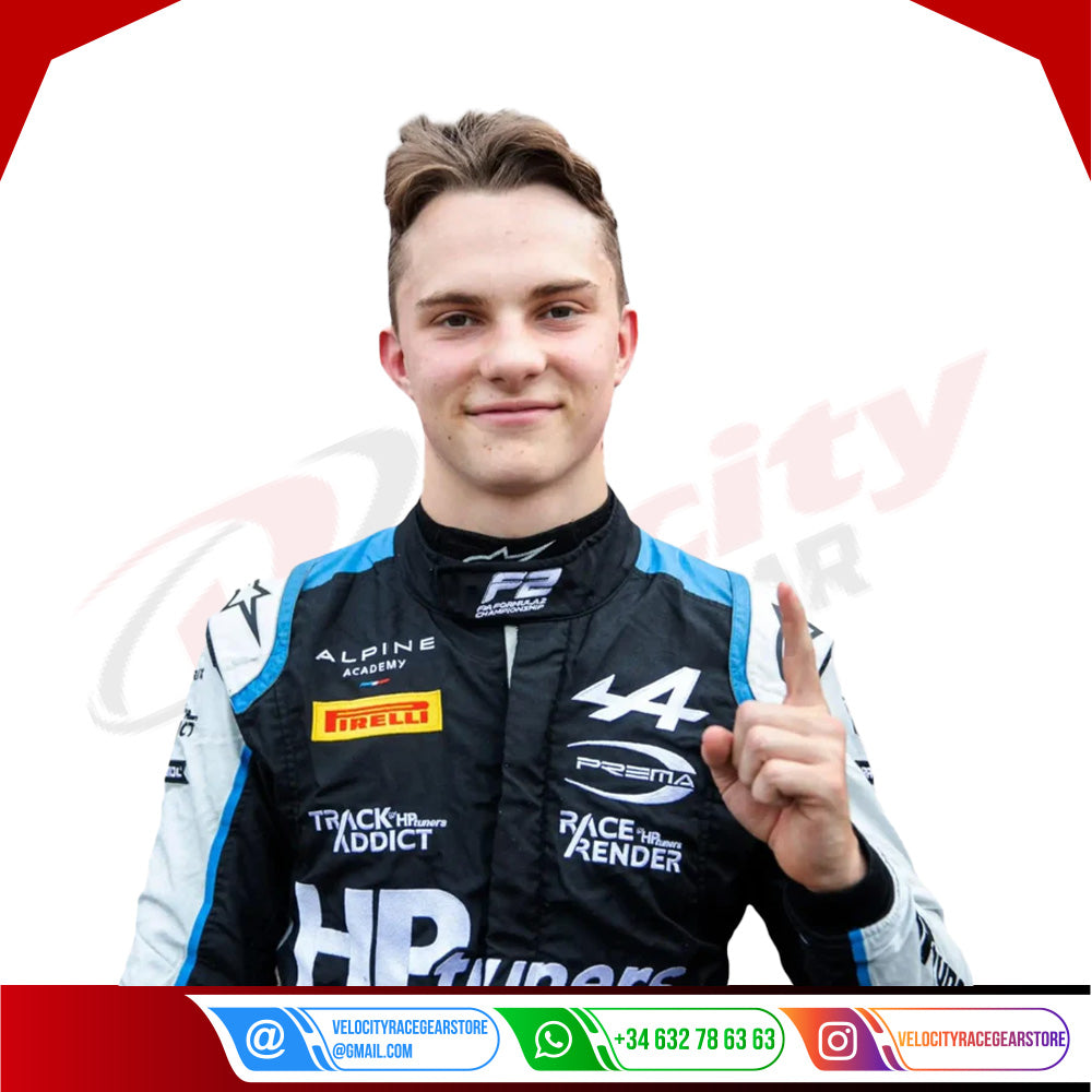 2022 Oscar Piastri Alpine F1 Race suit - Velocity Racegear-2022 Oscar Piastri Alpine F1 Race suit - Velocity Racegear-F1 Racing Suit