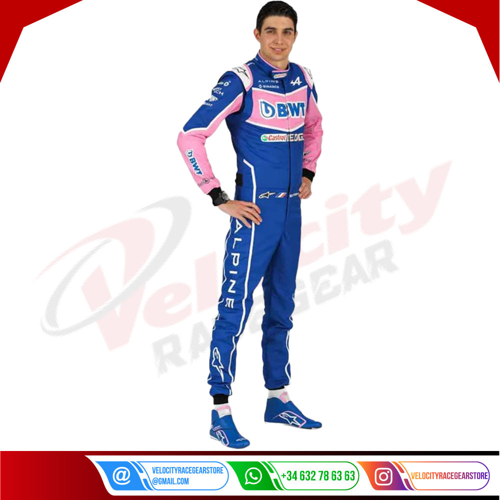 2022 Oscar Piastri BWT Alpine F1 Race suit - Velocity Racegear-2022 Oscar Piastri BWT Alpine F1 Race suit KIDS - Velocity Racegear-F1 Racing Suit