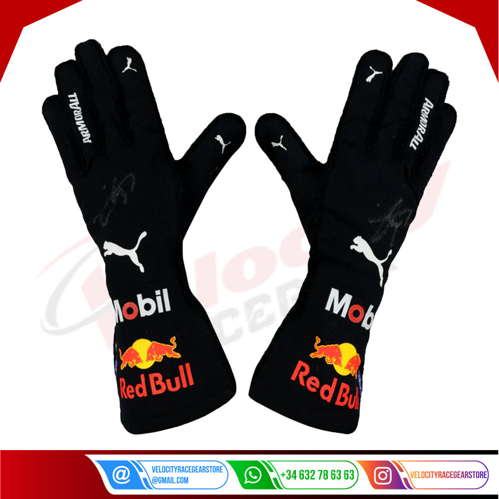 2022 Sergio Perez F1 Racing Gloves - Velocity Racegear-2022 Sergio Perez F1 Racing Gloves - Velocity Racegear-F1 Gloves