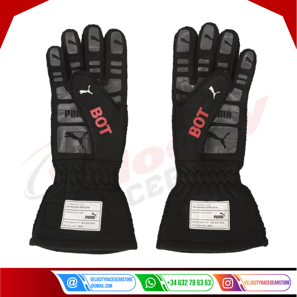 2022 VALTTERI BOTTAS F1 RACE GLOVES - BRITISH GP - Velocity Racegear-2022 VALTTERI BOTTAS F1 RACE GLOVES - BRITISH GP - Velocity Racegear-F1 Gloves