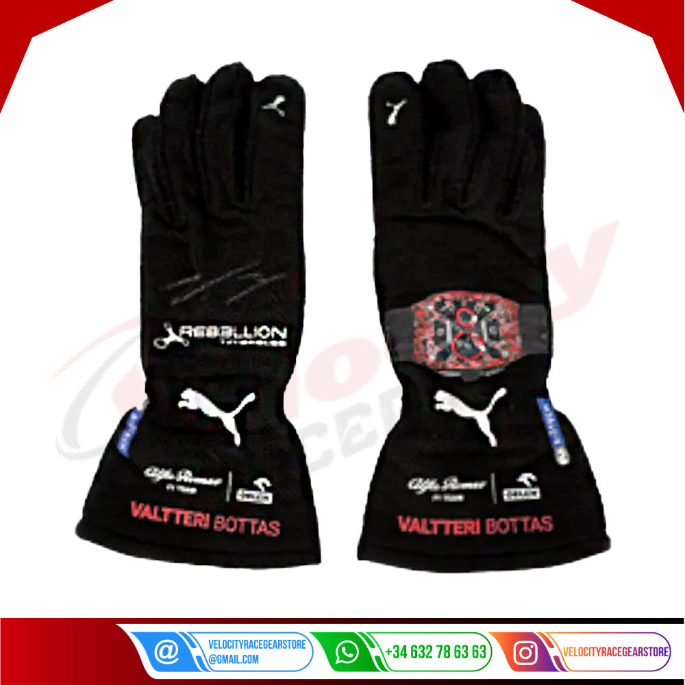 2022 VALTTERI BOTTAS F1 RACE GLOVES - BRITISH GP - Velocity Racegear-2022 VALTTERI BOTTAS F1 RACE GLOVES - BRITISH GP - Velocity Racegear-F1 Gloves