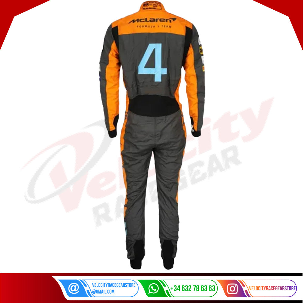 2023 Lando Norris Mclaren F1 Race Suit - Velocity Racegear-2023 Lando Norris Mclaren F1 Race Suit - Velocity Racegear-F1 Racing Suit