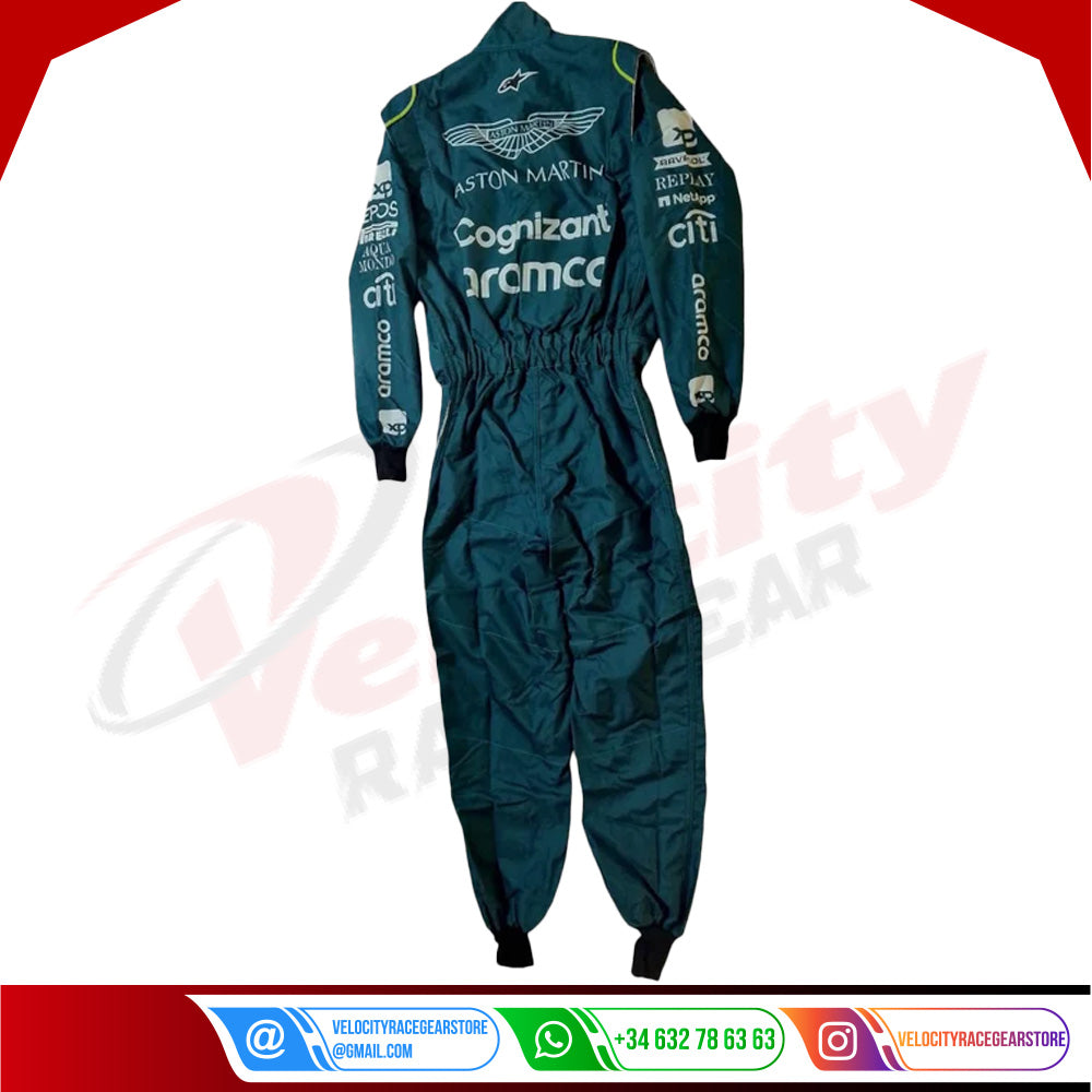 2023 Official Fernando Alonso Aston Martin F1 Race Suit - Velocity Racegear-2023 Official Fernando Alonso Aston Martin F1 Race Suit - Velocity Racegear-F1 Racing Suit