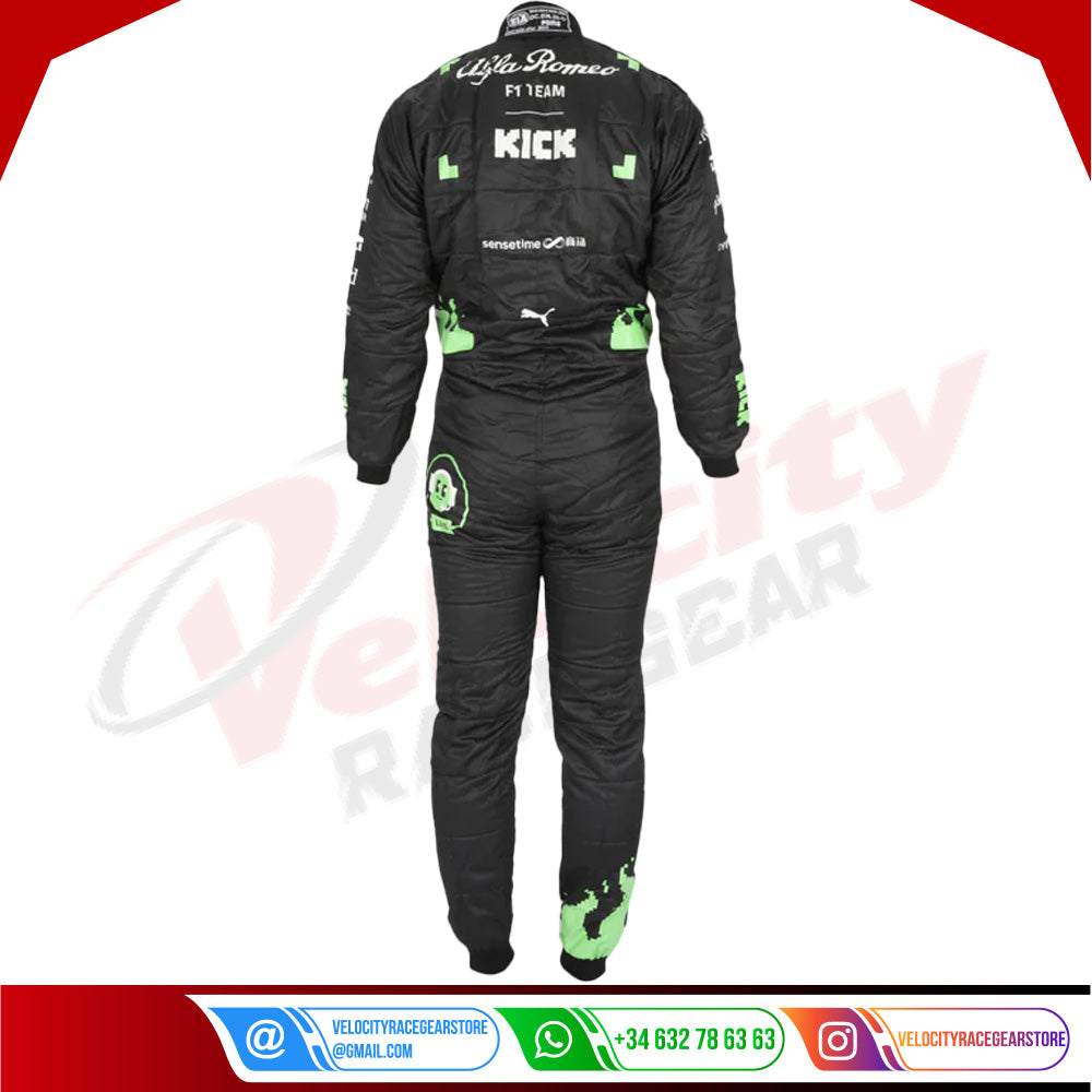 2023 Valtteri Bottas Alfa Romeo F1 Team Stake Race Suit | Belgian GP