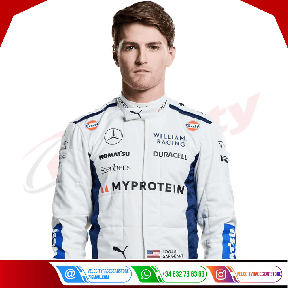 2024 Alex Albon Williams F1 Team Race Suit - Velocity Racegear-2024 Alex Albon Williams F1 Team Race Suit KIDS - Velocity Racegear-F1 Racing Suit