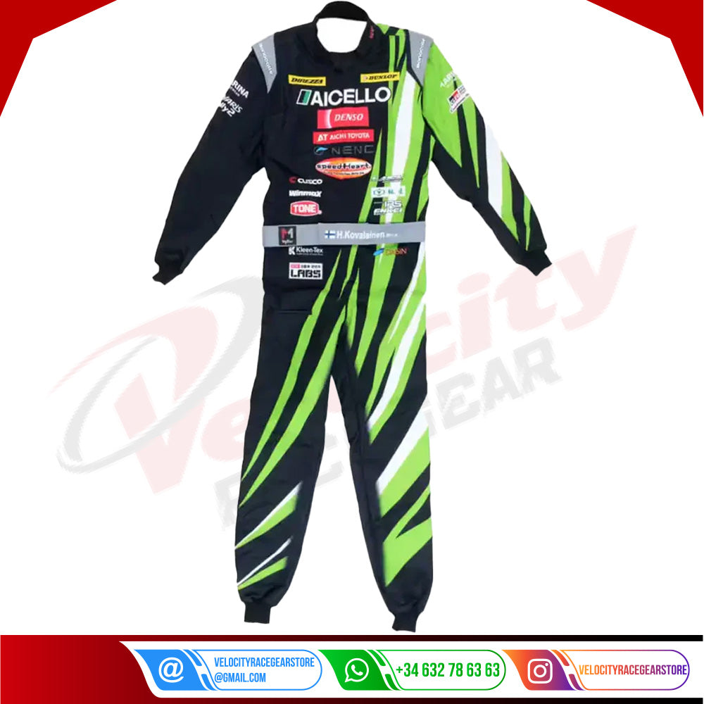 2024 Heikki Kovalainen Monocolle Marina Racing Suit - Velocity Racegear-2024 Heikki Kovalainen Monocolle Marina Racing Suit - Velocity Racegear-Kart Racing Suit