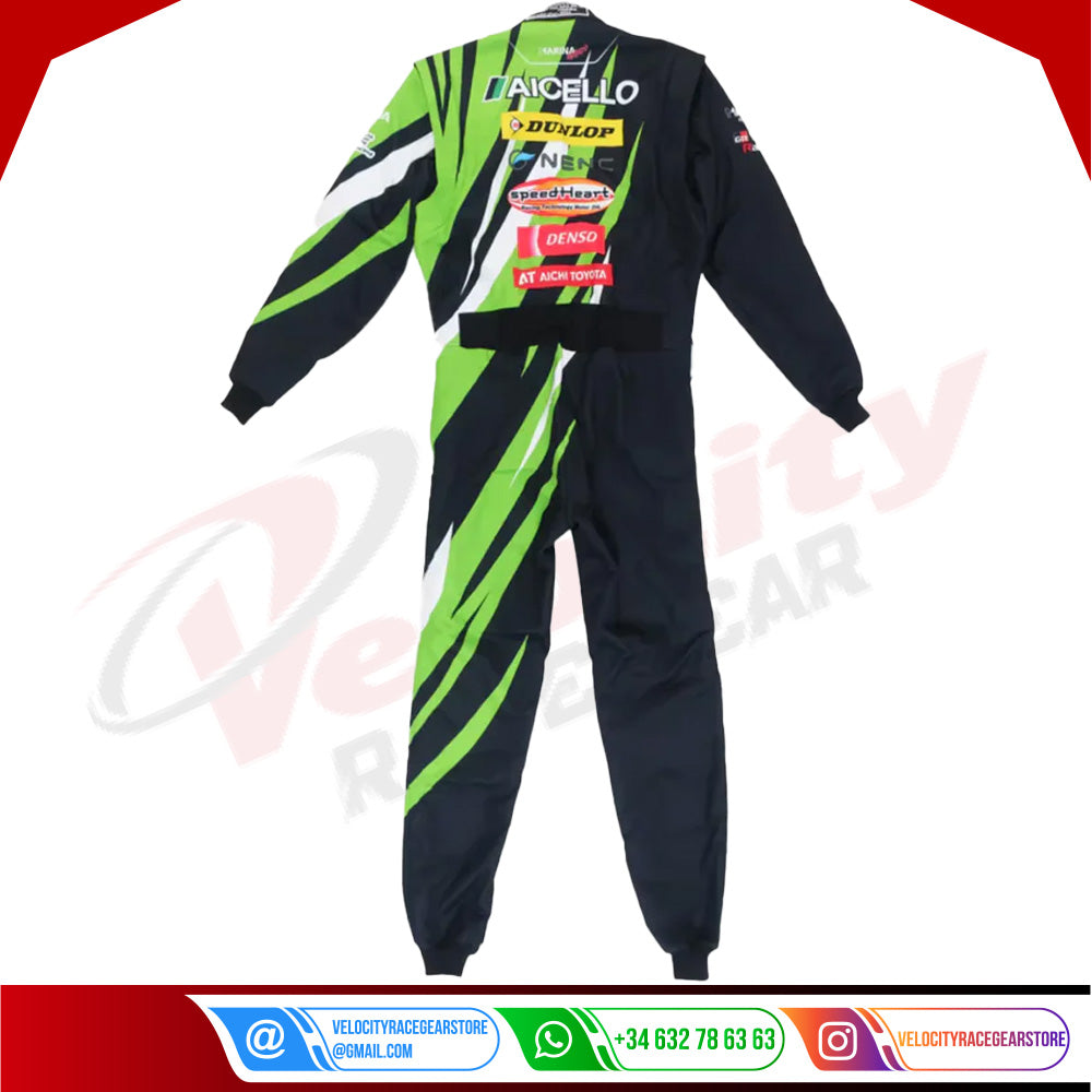 2024 Heikki Kovalainen Monocolle Marina Racing Suit - Velocity Racegear-2024 Heikki Kovalainen Monocolle Marina Racing Suit - Velocity Racegear-Kart Racing Suit