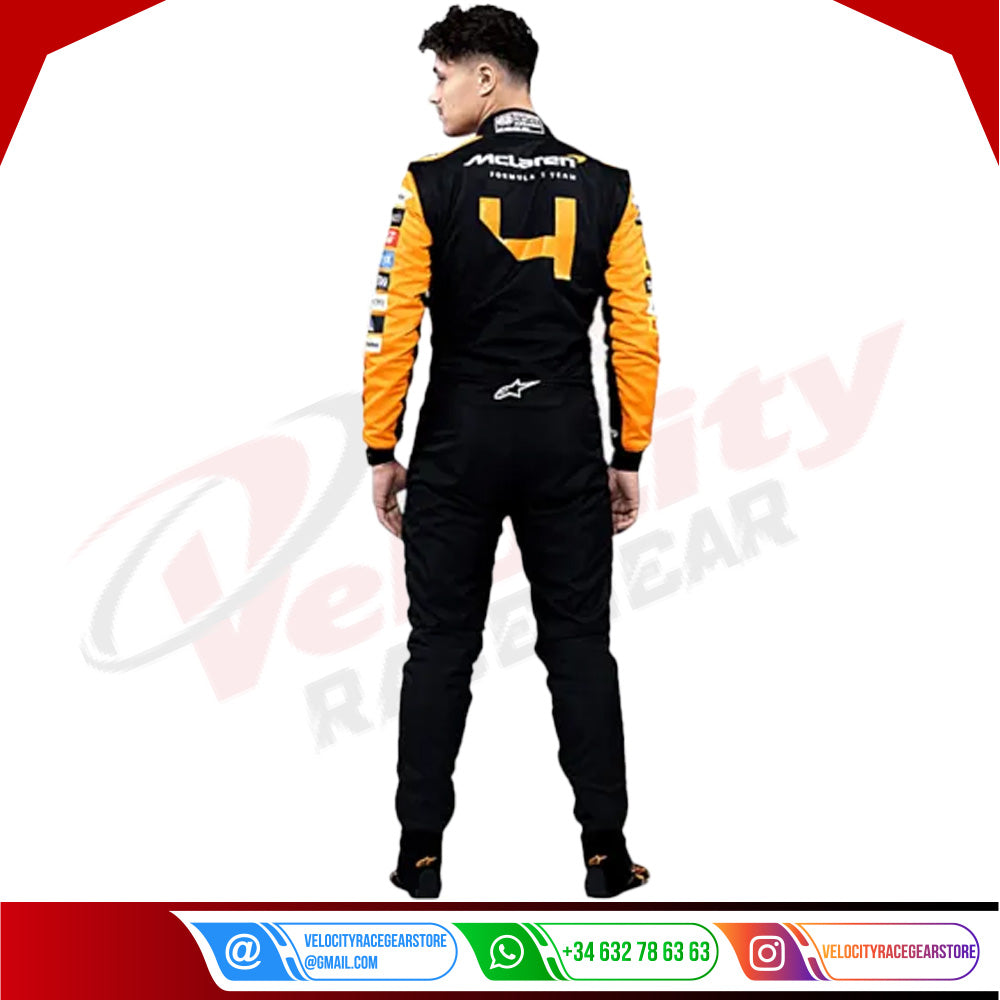 2024 New McLaren Lando Norris F1 Team Race Suit - Velocity Racegear-2024 New McLaren Lando Norris F1 Team Race Suit - Velocity Racegear-F1 Racing Suit