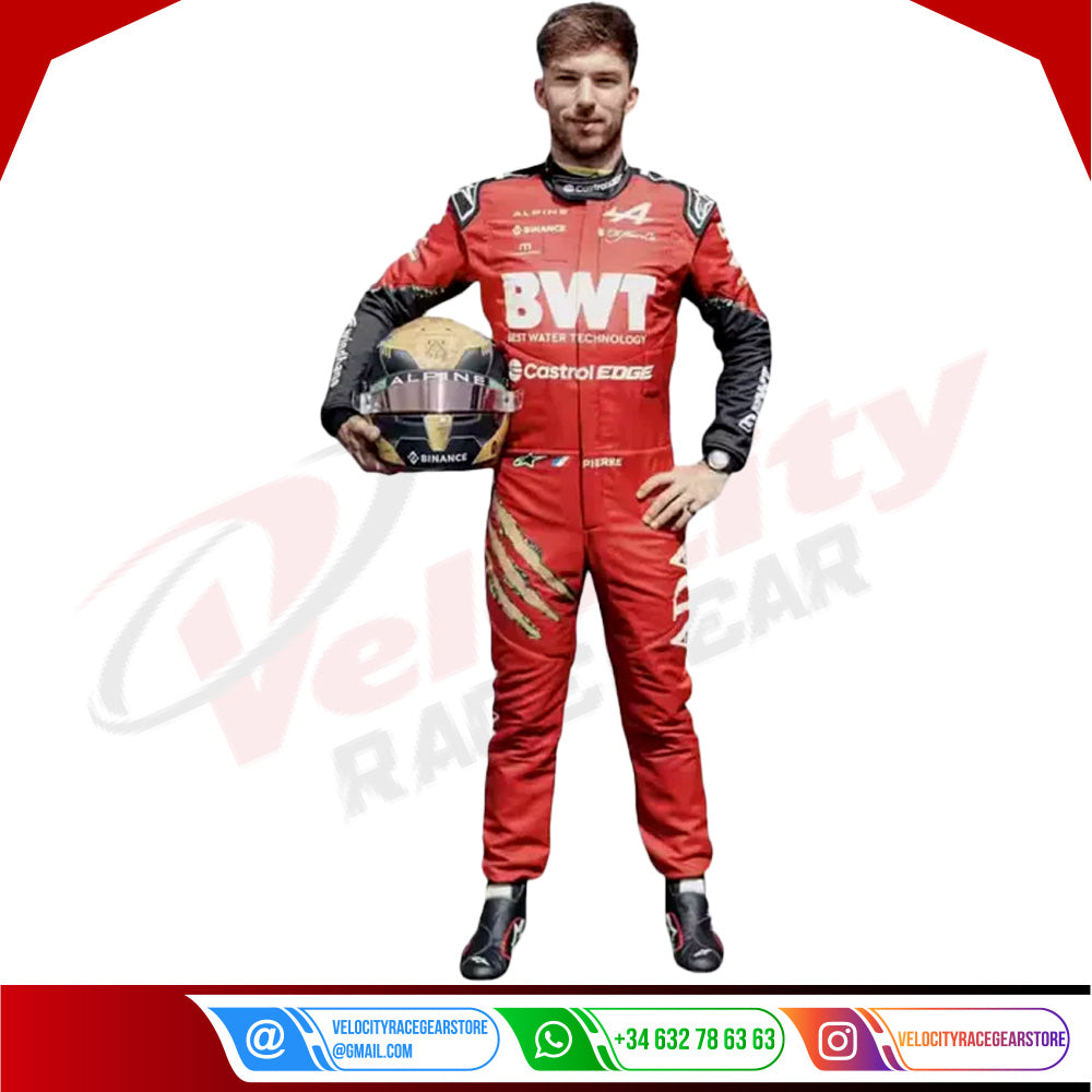 2024 New Pierre Gasly bwt Race Suit KIDS - Velocity Racegear-2024 New Pierre Gasly bwt Race Suit KIDS - Velocity Racegear-F1 Racing Suits