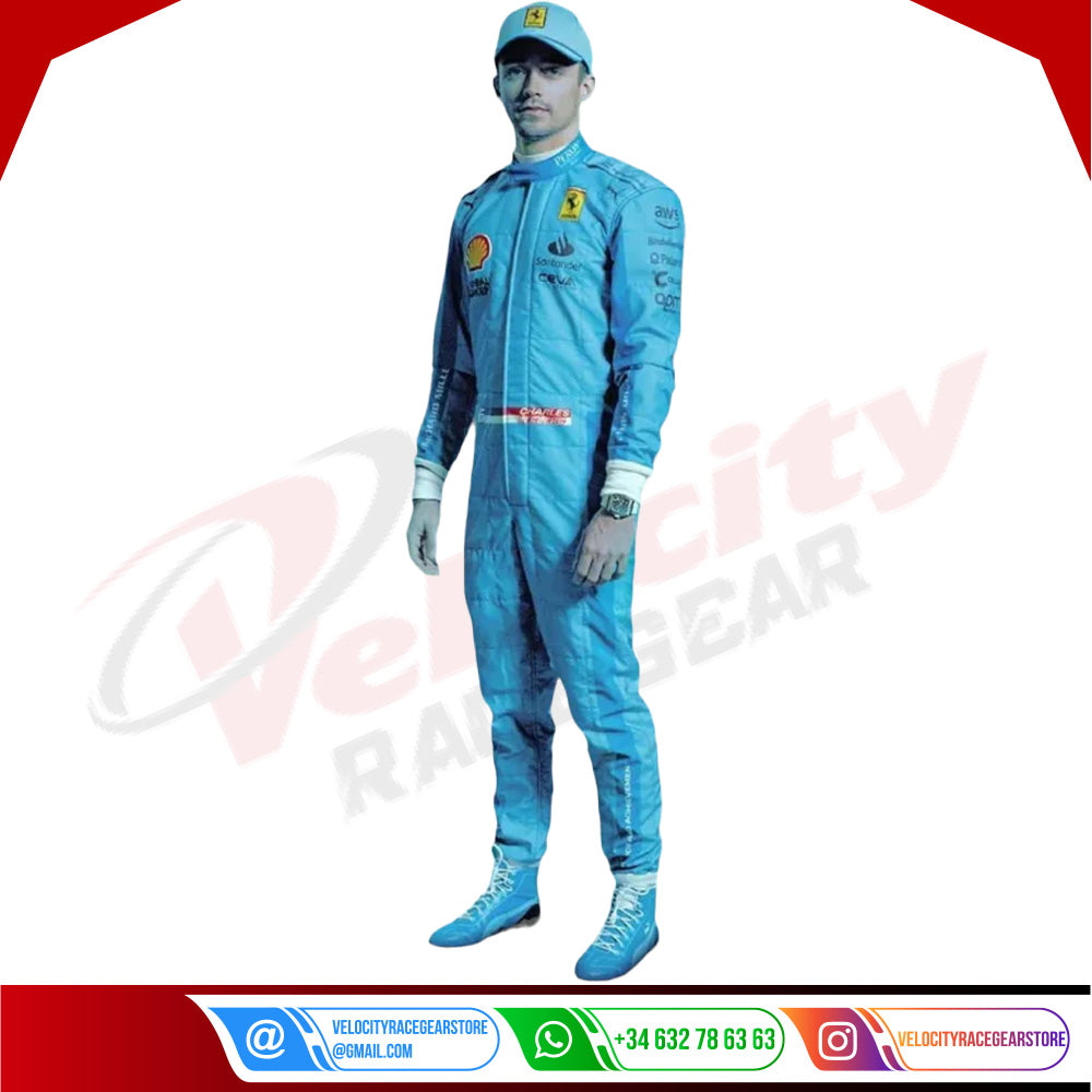 2024 Scuderia Ferrari F1 Miami Grand Prix Race Suit KIDS - Velocity Racegear-2024 Scuderia Ferrari F1 Miami Grand Prix Race Suit KIDS - Velocity Racegear-F1 Racing Suits