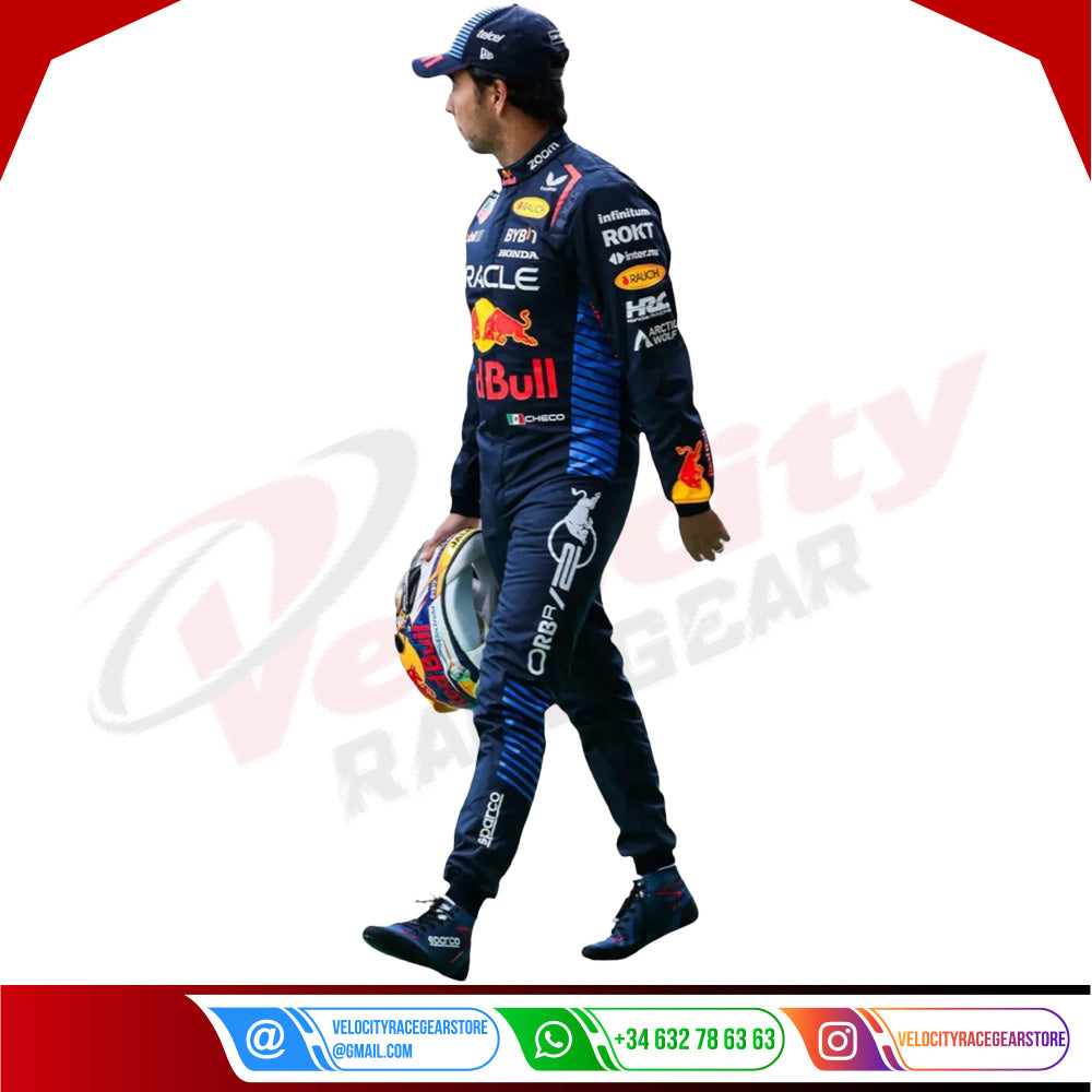 2024 Sergio Perez F1 Team Red Bull Racing Suit - Velocity Racegear-2024 Sergio Perez F1 Team Red Bull Racing Suit - Velocity Racegear-F1 Red Bull Racing Suit