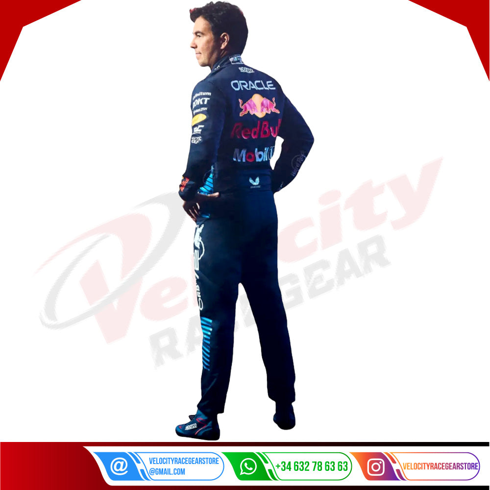 2024 Sergio Perez F1 Team Red Bull Racing Suit - Velocity Racegear-2024 Sergio Perez F1 Team Red Bull Racing Suit - Velocity Racegear-F1 Red Bull Racing Suit