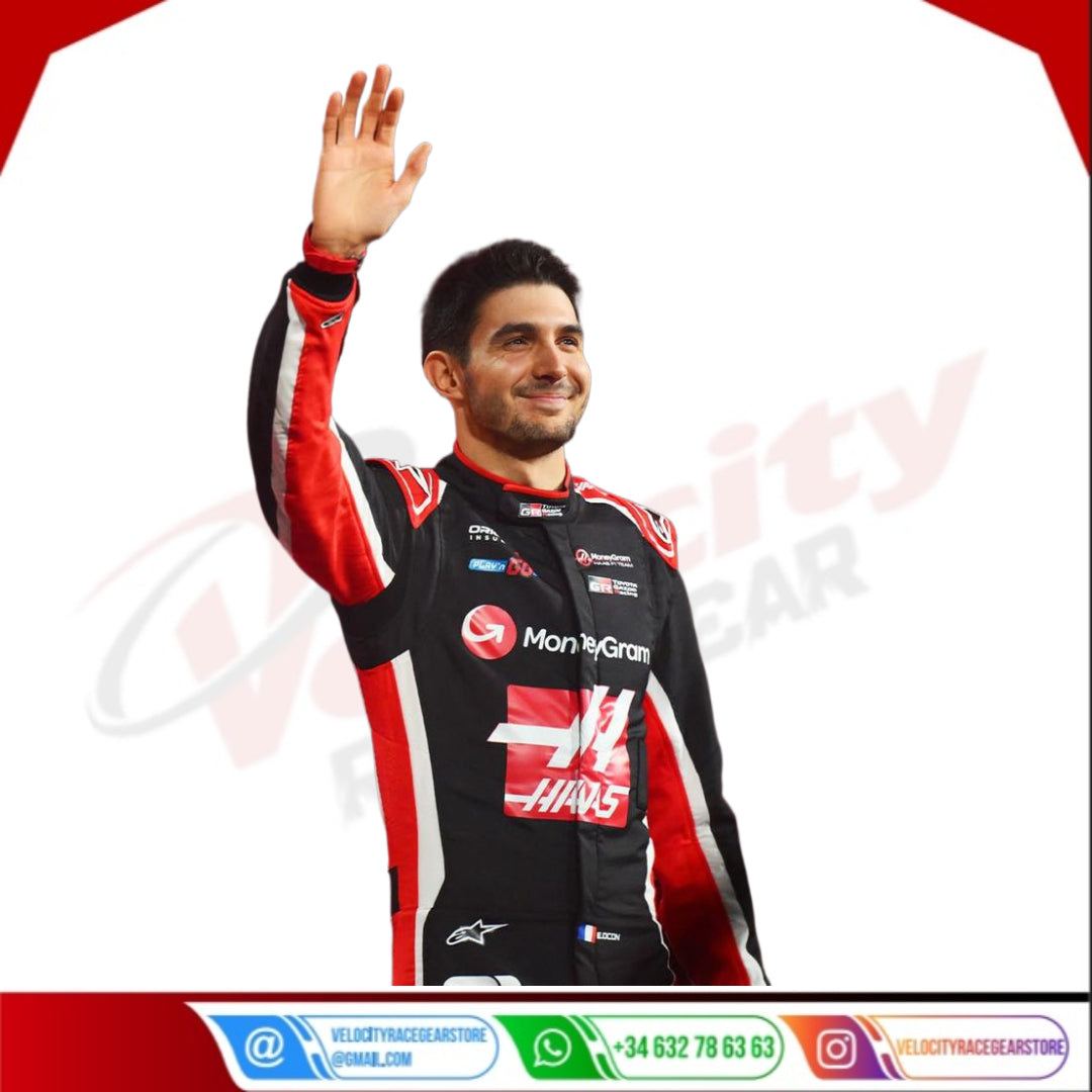 2025 Esteban Ocon MoneyGram Haas F1 Racing Suit - Velocity Racegear-2024 Kevin Magnussen Haas F1 Team Race Suit KIDS - Velocity Racegear-F1 Racing Suit