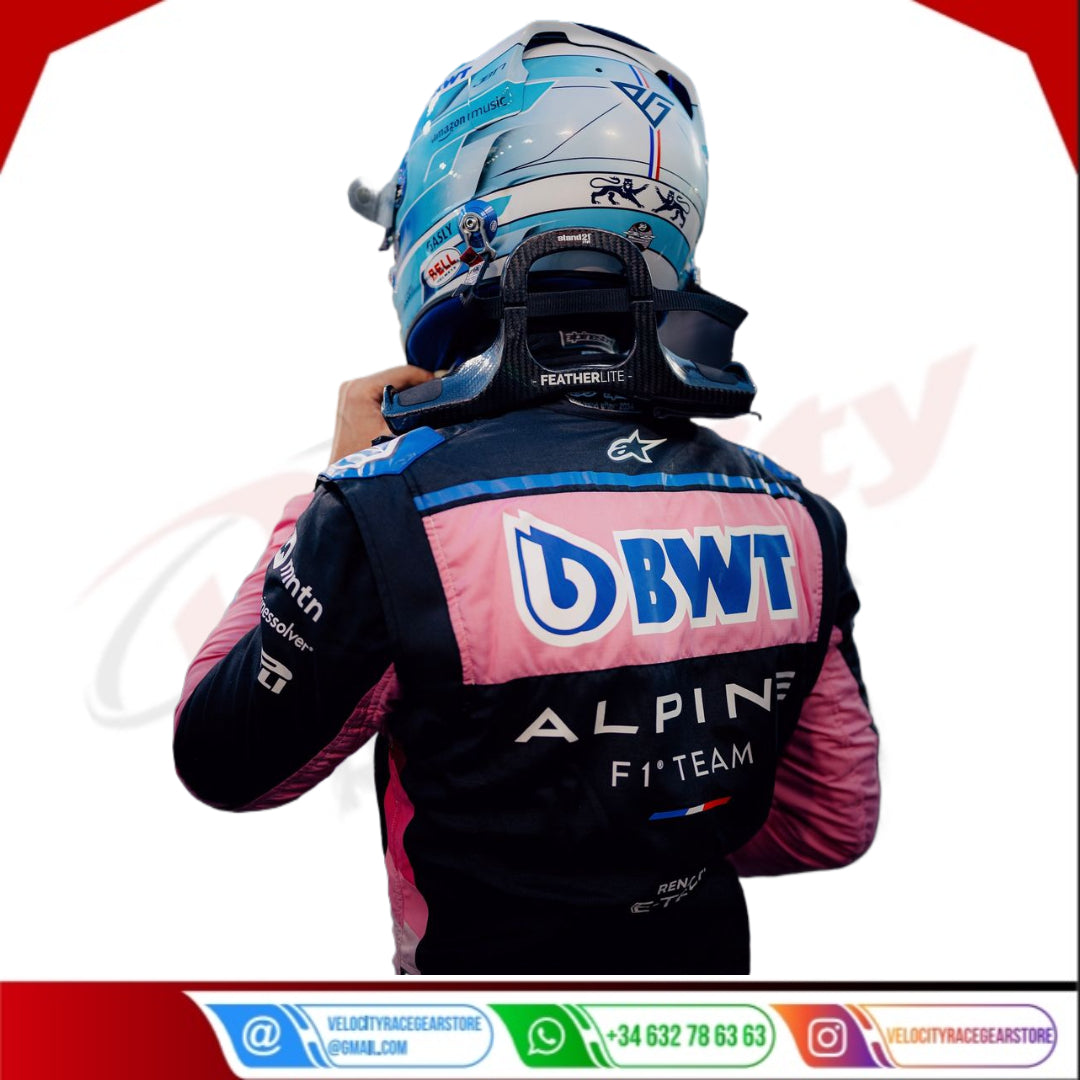2025 Pierre Gasly Alpine F1 Team f1 Racing Suit - Velocity Racegear-2022 Fernando Alonso BWT Alpine F1 Team Replica Race Suit - Velocity Racegear-F1 Racing Suit