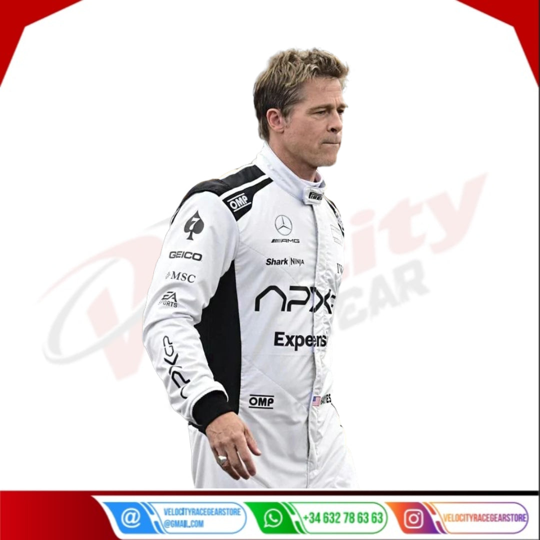 2025 Brad Pitt Formula one APX Movie Race Suit