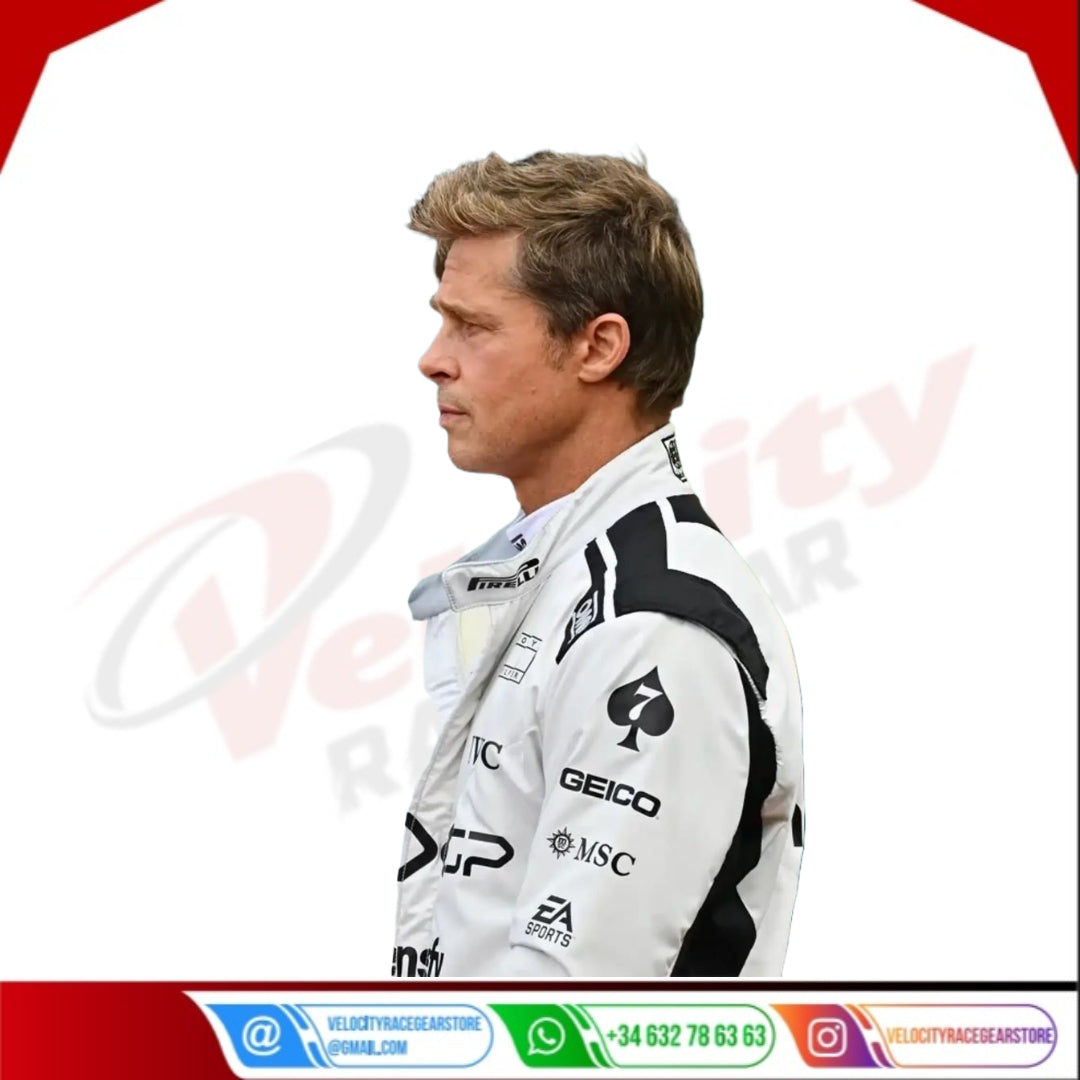 2025 Brad Pitt Formula one APX Movie Race Suit