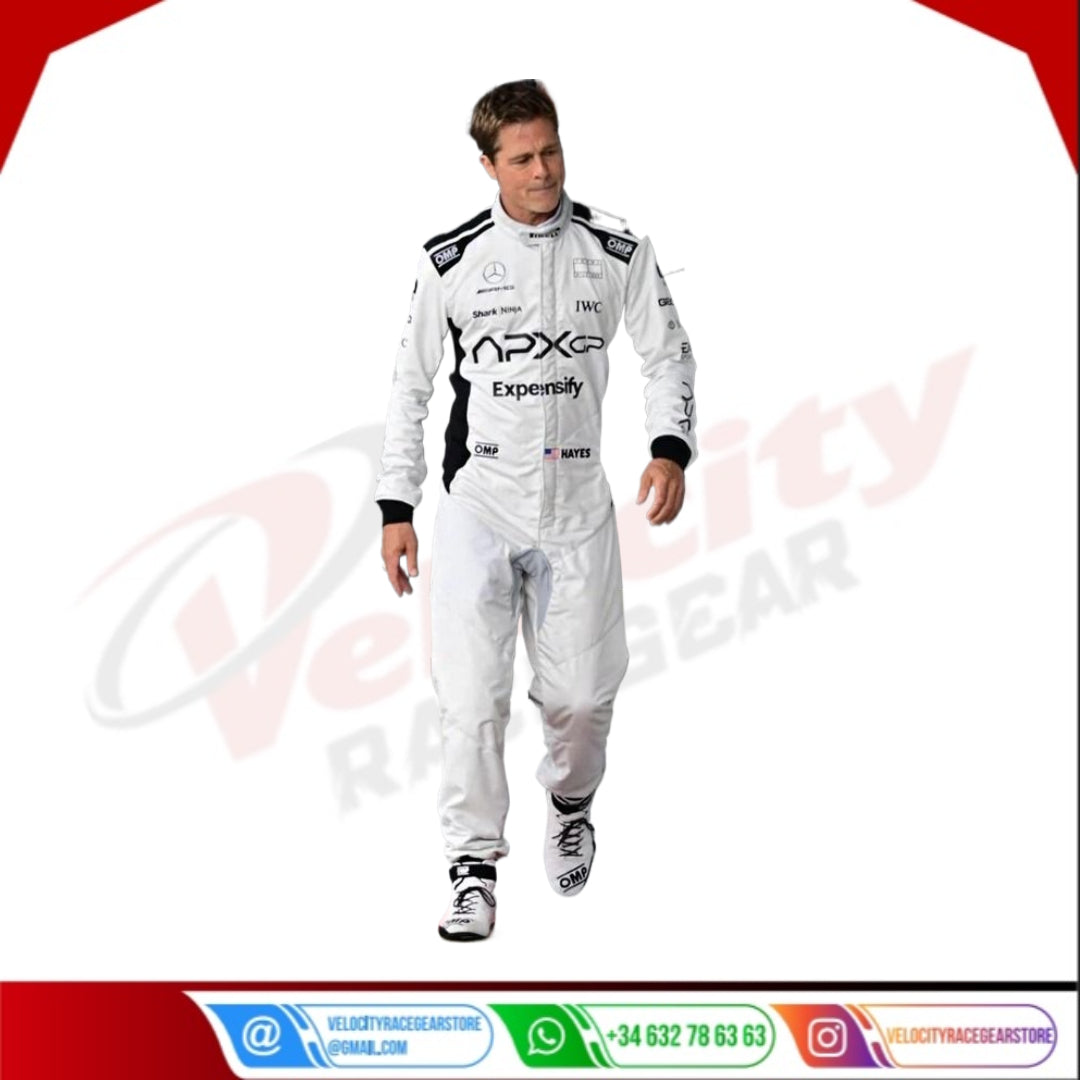 2025 Brad Pitt Formula one APX Movie Race Suit